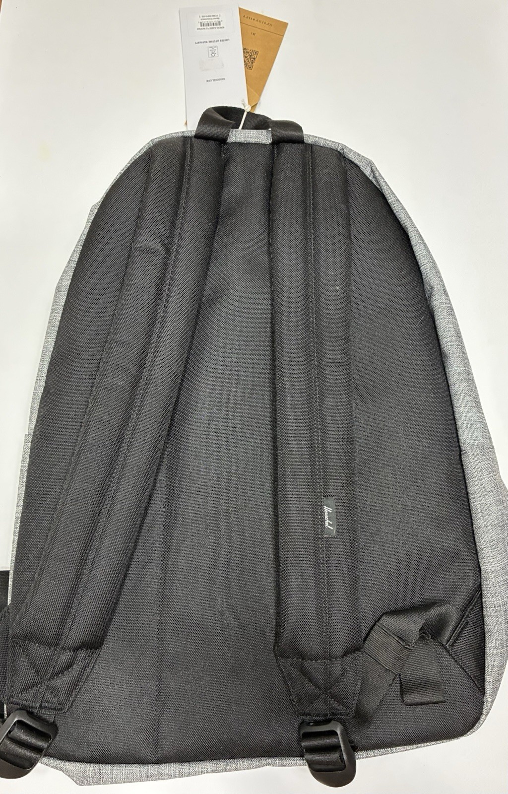 Herschel Backpack, Classic 24.0L Raven Crosshatch Brand New With Tags