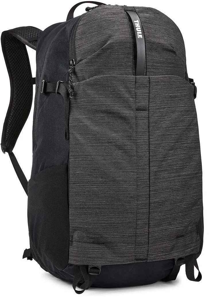 Thule Nanum 420D Nylon Oxford 18L 47cm Hiking Backpack Outdoor Travel Bag in Bla