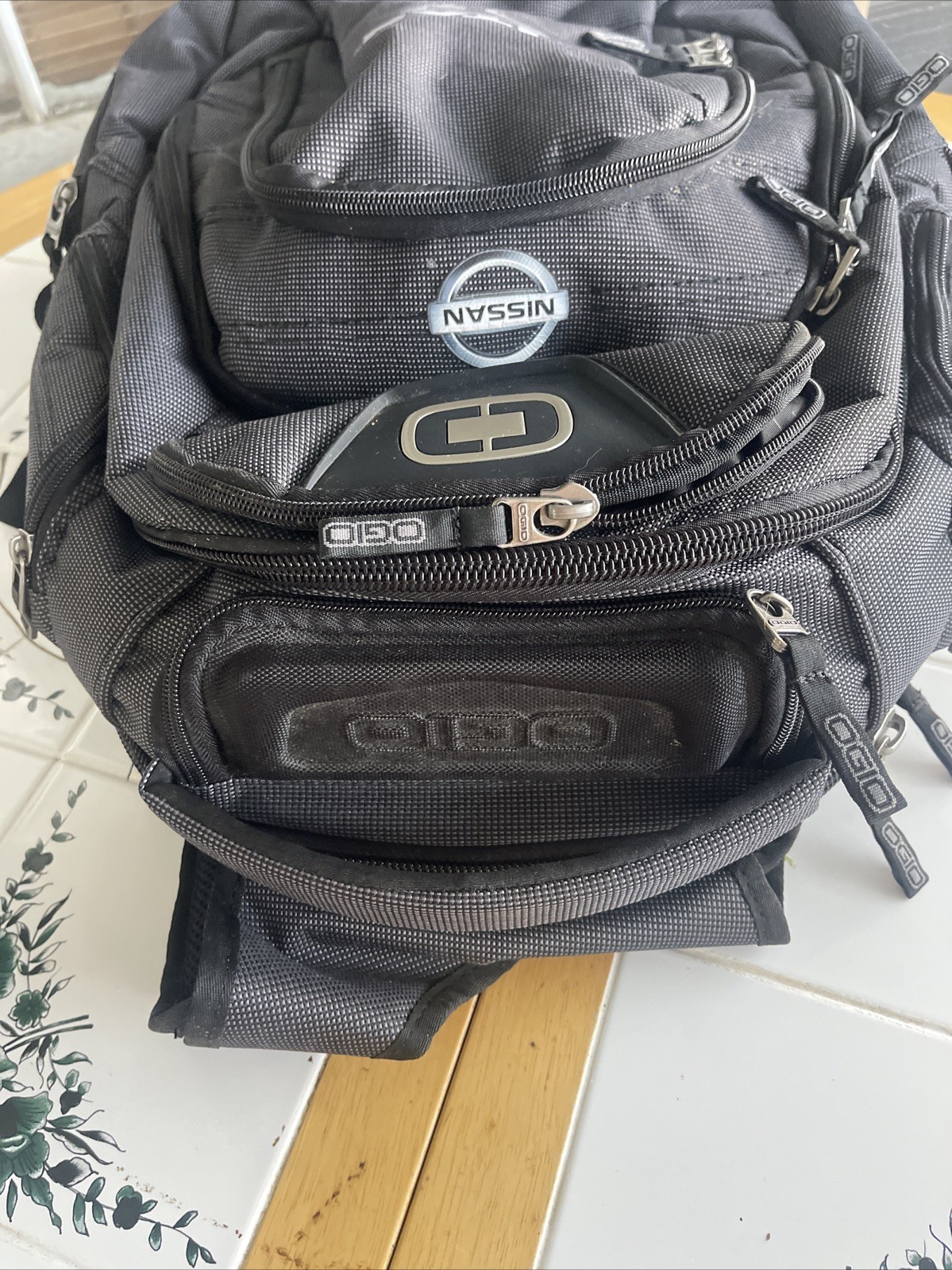 OGIO Surge RSS Lap Top Back Pack Black Nissan TITAN Embroidered New