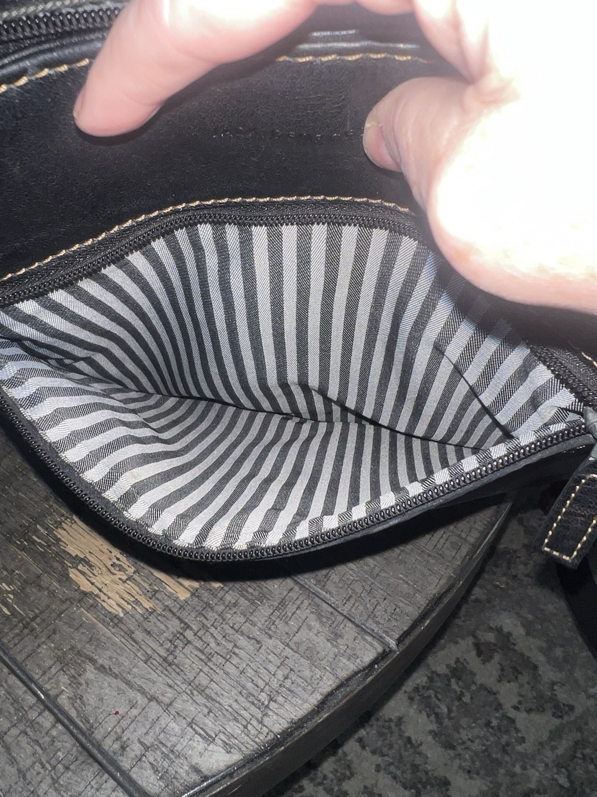 Jack Georges black crossbody bag, excellent condition- see notes for retail!