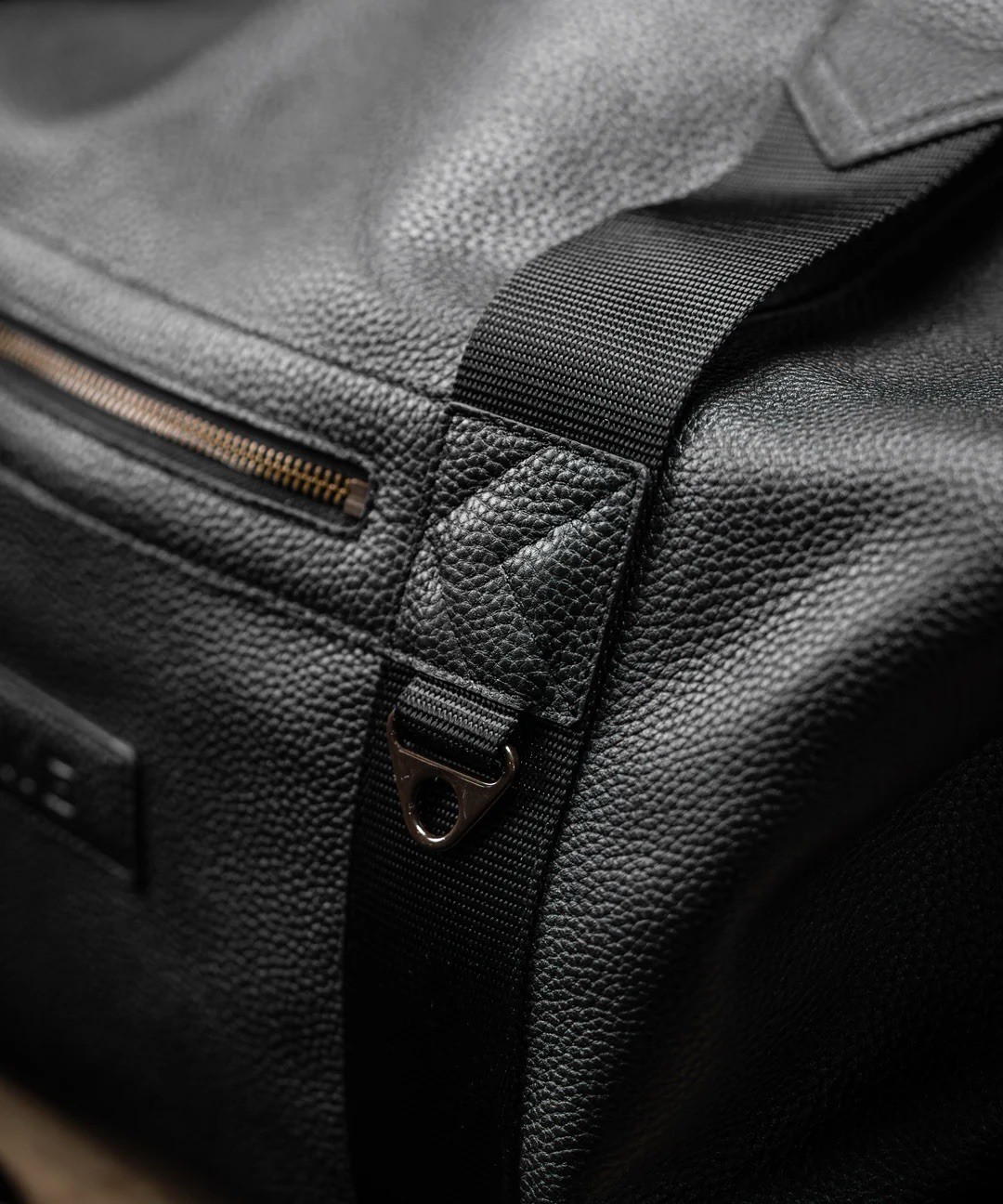 KNKG HERITAGE LEATHER DUFFEL MEDIUM 46L