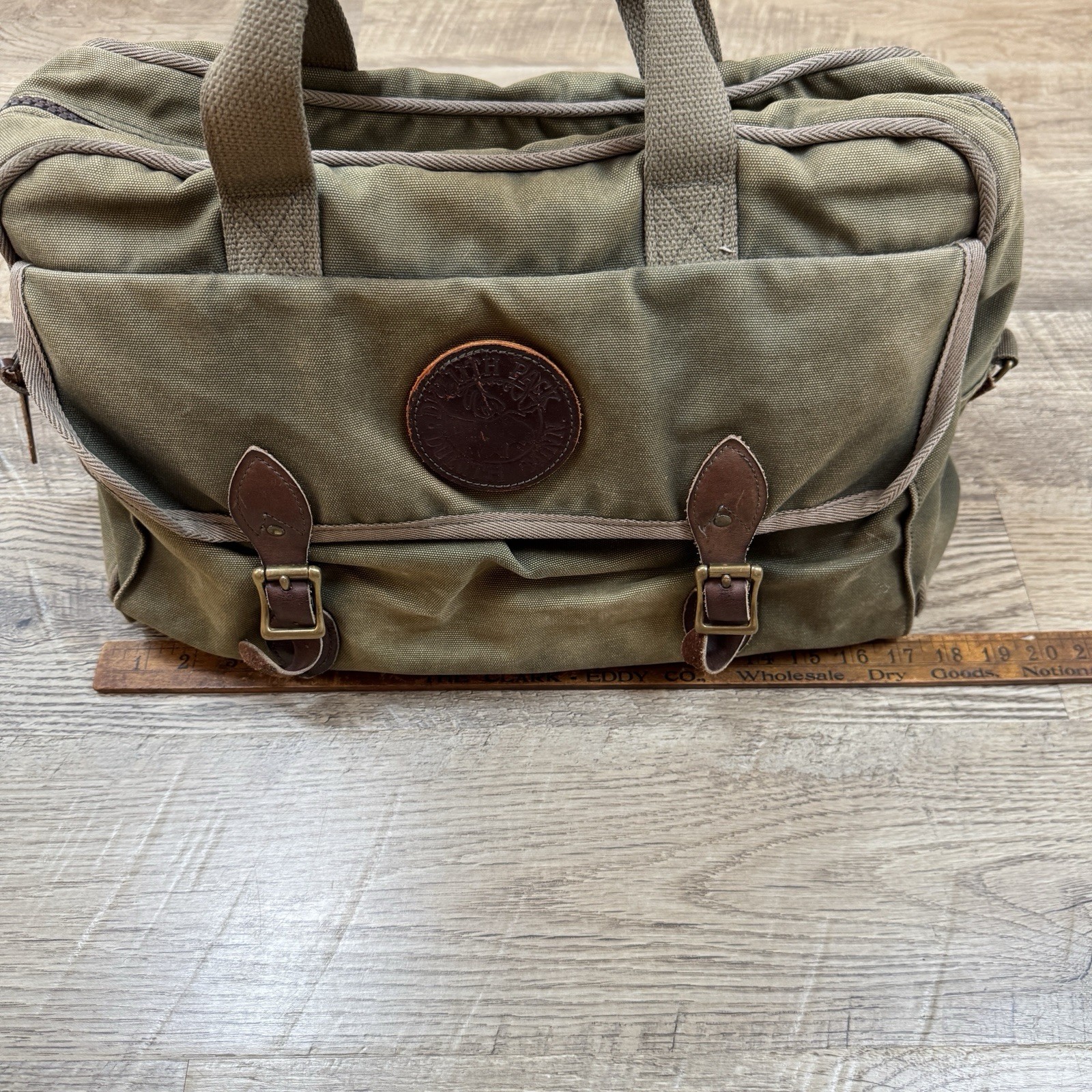 Duluth Trading Co. Computer Messenger Briefcase Bag No Strap