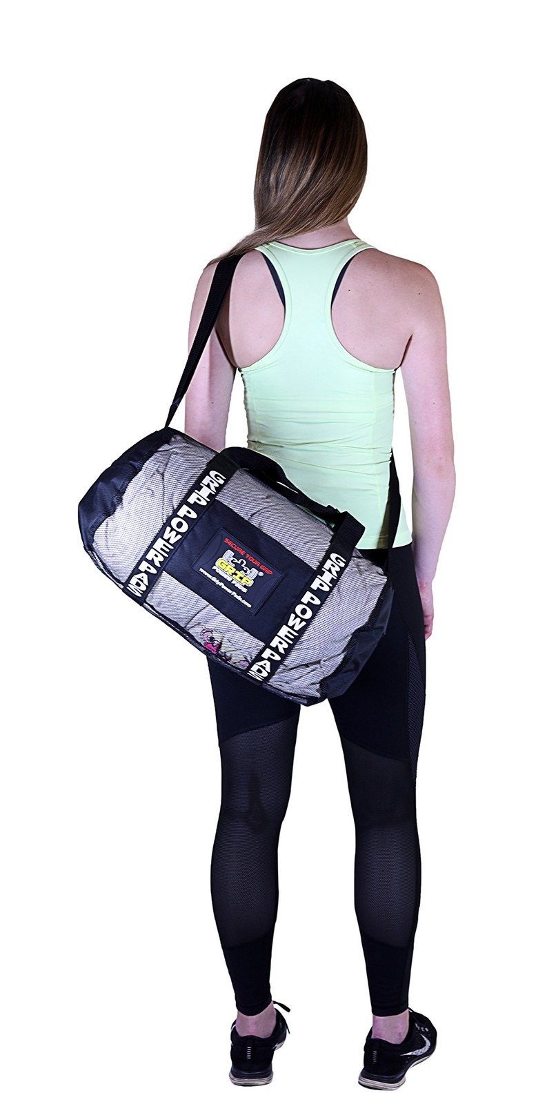 Mesh Gear Bag – Breathable, Heavy-Duty Equipment Organizer for Gym, Beach, Sw…