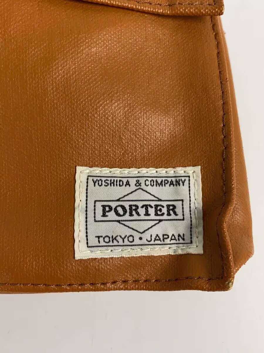 PORTER FREE STYLE Shoulder Bag Camel Solid 707 08211