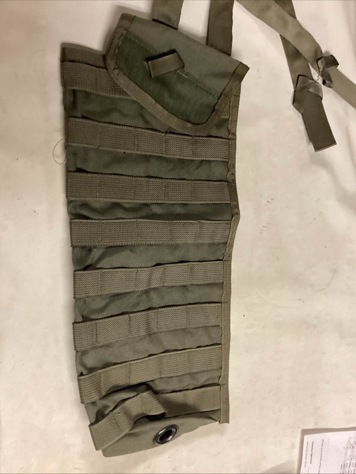 *PARACLETE MOLLE Camelback Carrier MSA Smoke Green NOS