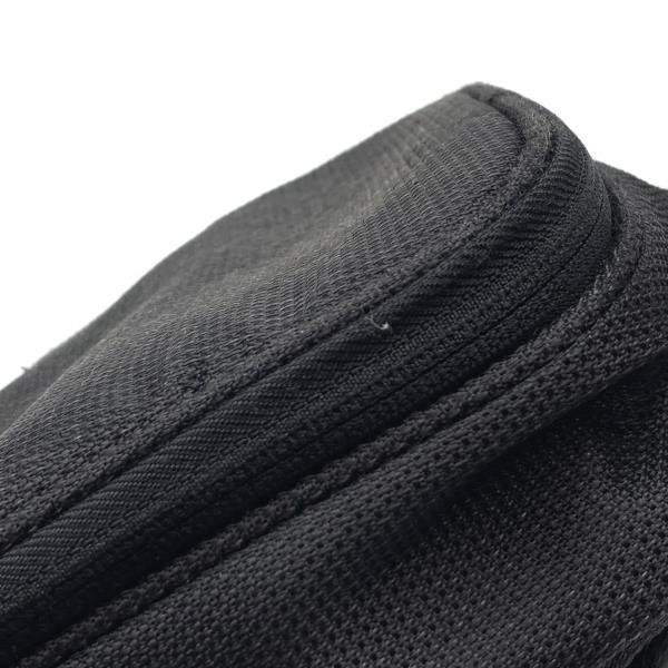 TUMI Camera bag Black Nylon Leather Men Shoulder bag