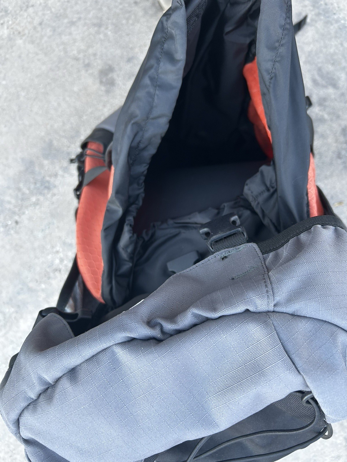 CW Gear Backpack 35L to 40L Outdoor Pack Wilderness Hiking Gear Daypack Grey