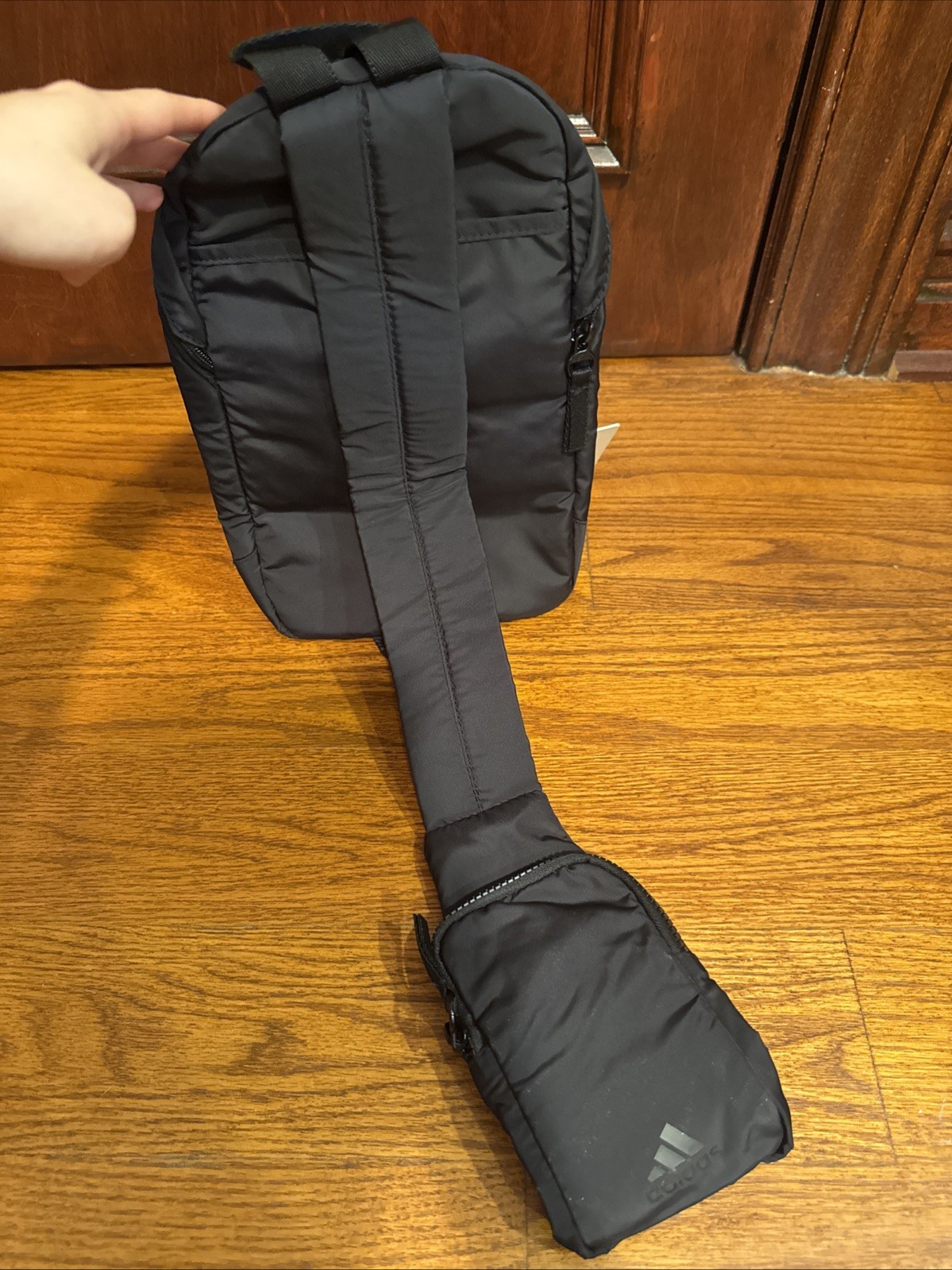 NEW with Tags Adidas Essentials 2 Sling Crossbody Sling back Black