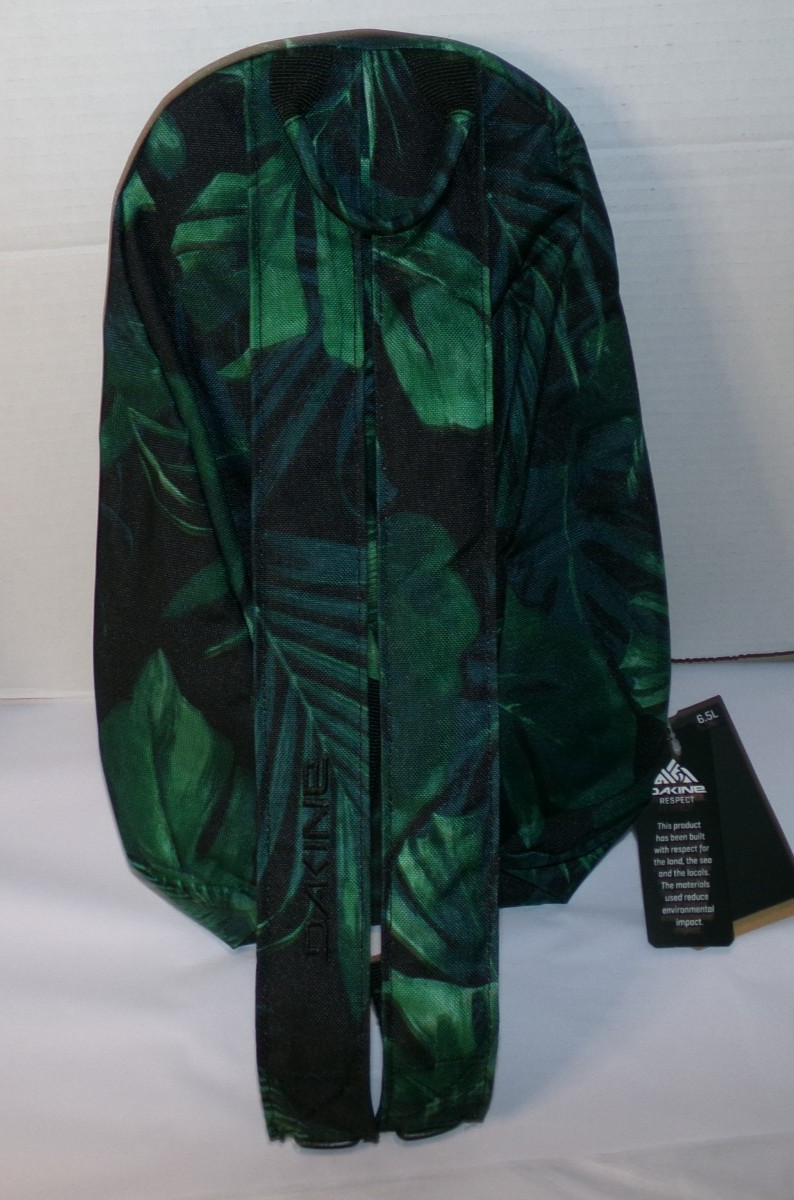 UNISEX DAKINE 6.5L COSMO BACKPACK~GREEN / TROPICAL~NWT