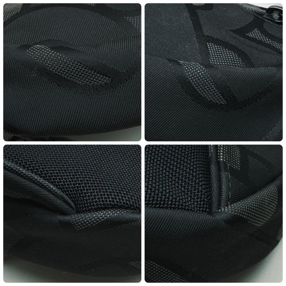 Burberry Bumbag Circle Logo Monogram Body Bag Black Width 18cm Height 13cm