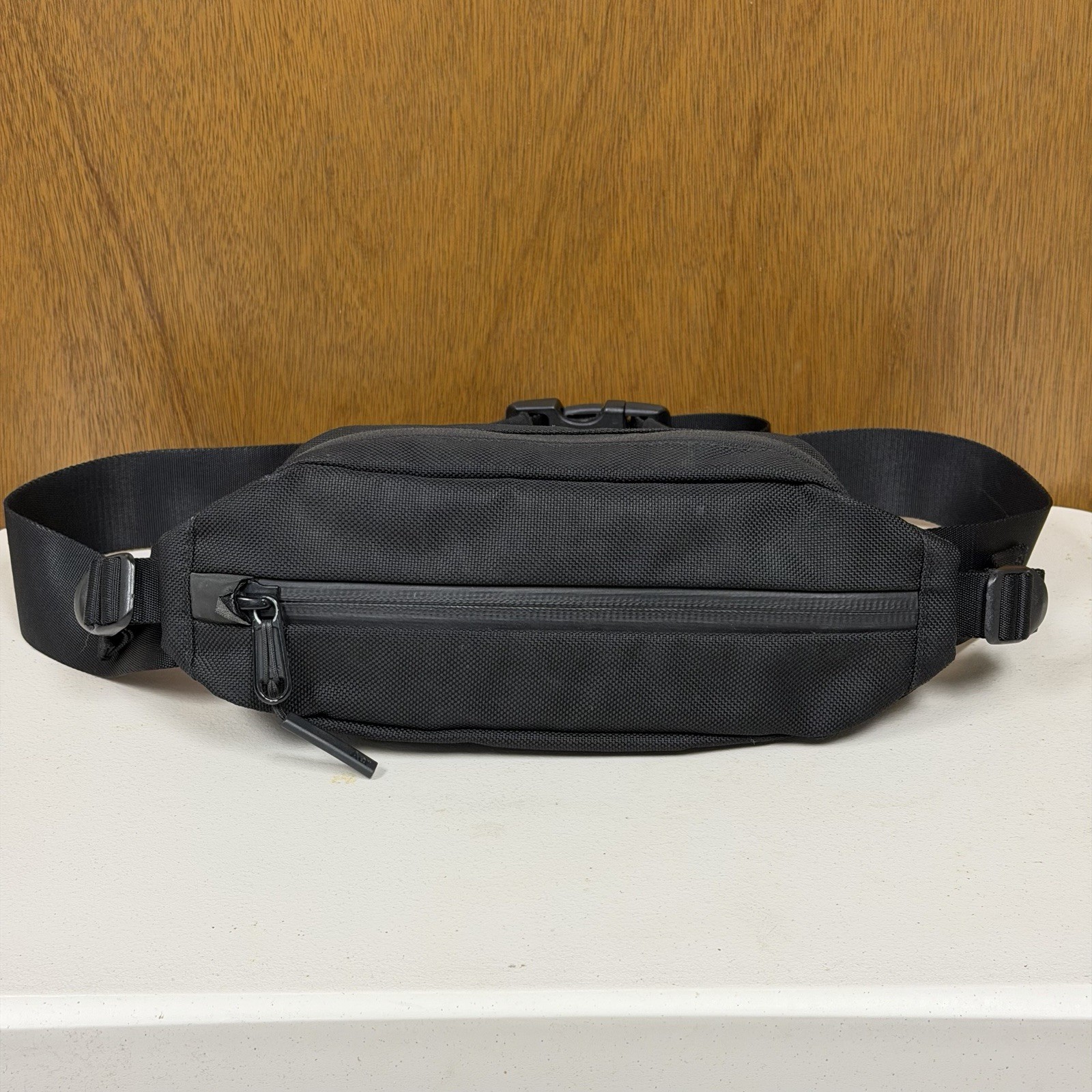 Aer City Sling 1 Waist Bag Cordura Fanny Pack Crossbody Black AER11010 Ballistic