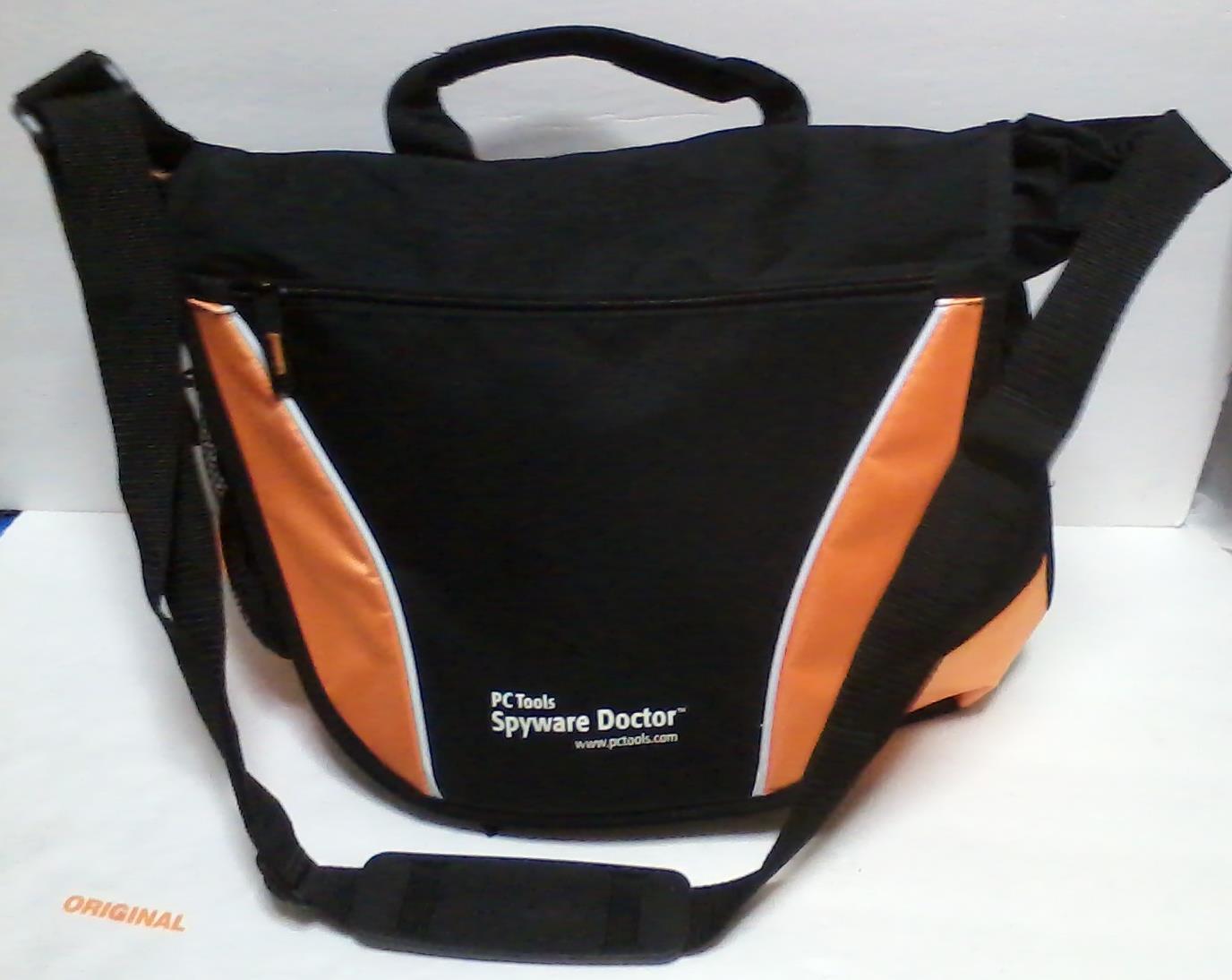 Leeds PC Tools Spyware Doctor Messenger Bag Nylon Promtional Office Briefcase