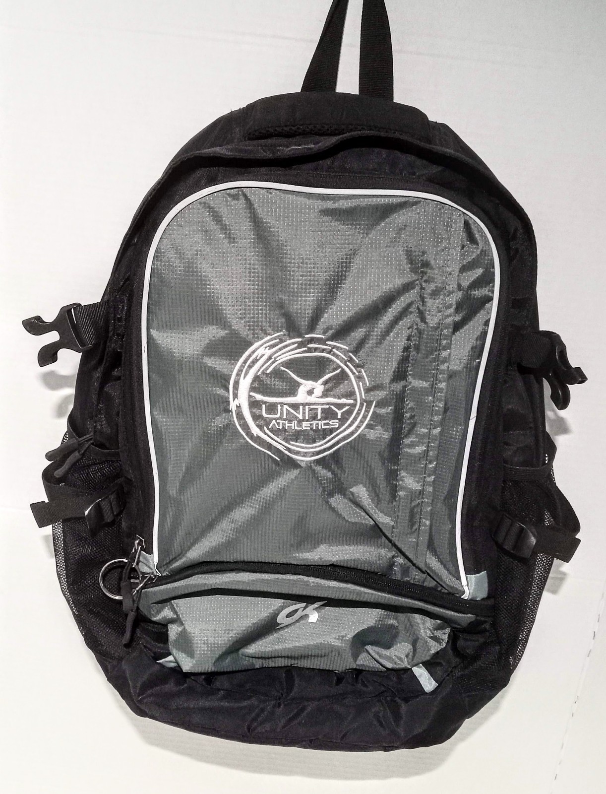Gym Bag-Back Pack-Unity Athletics-Padded Shoulder Straps-18in-pre-owned