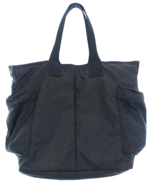 Authentic Porter Men’s Canvas Tote Bag 48cm x 40cm Blue Used with Flaws