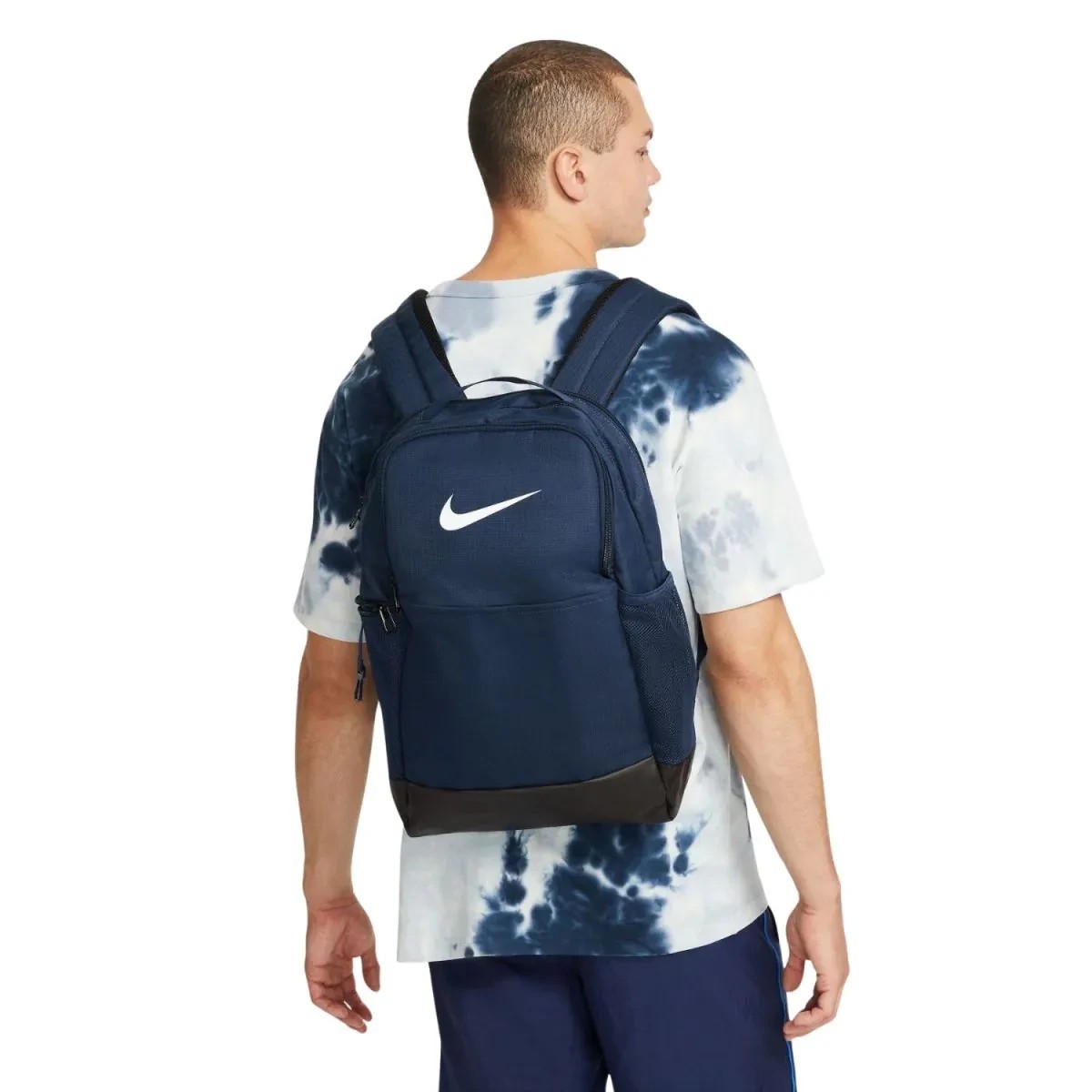 Nike Brasilia 9.5 Training Backpack Medium 24L Navy Black White DH7709 410 New