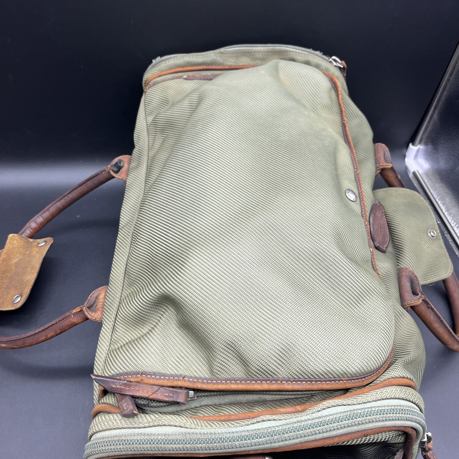 Filson Heritage Bag Passage Duffle Carry On Travel Rugged Green Floatplane