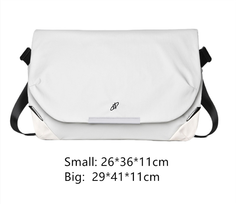 Magnetic Buckle Unisex Crossbody Bag Shoulder Bag Travel Backpack Schoolbag