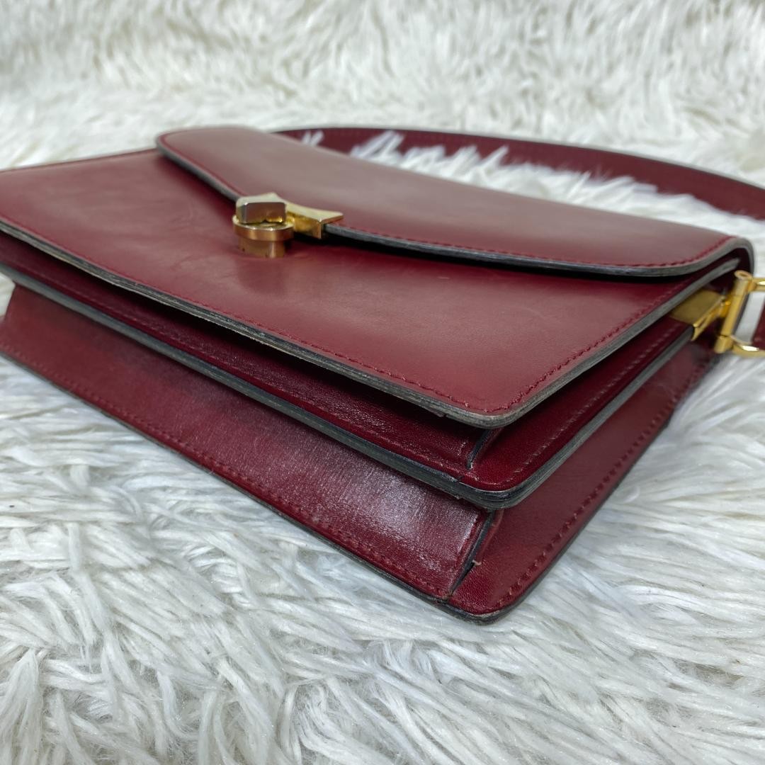 Morabito Shoulder Bag Women’s Leather 15cm x 21.5cm Slim Crossbody Purse