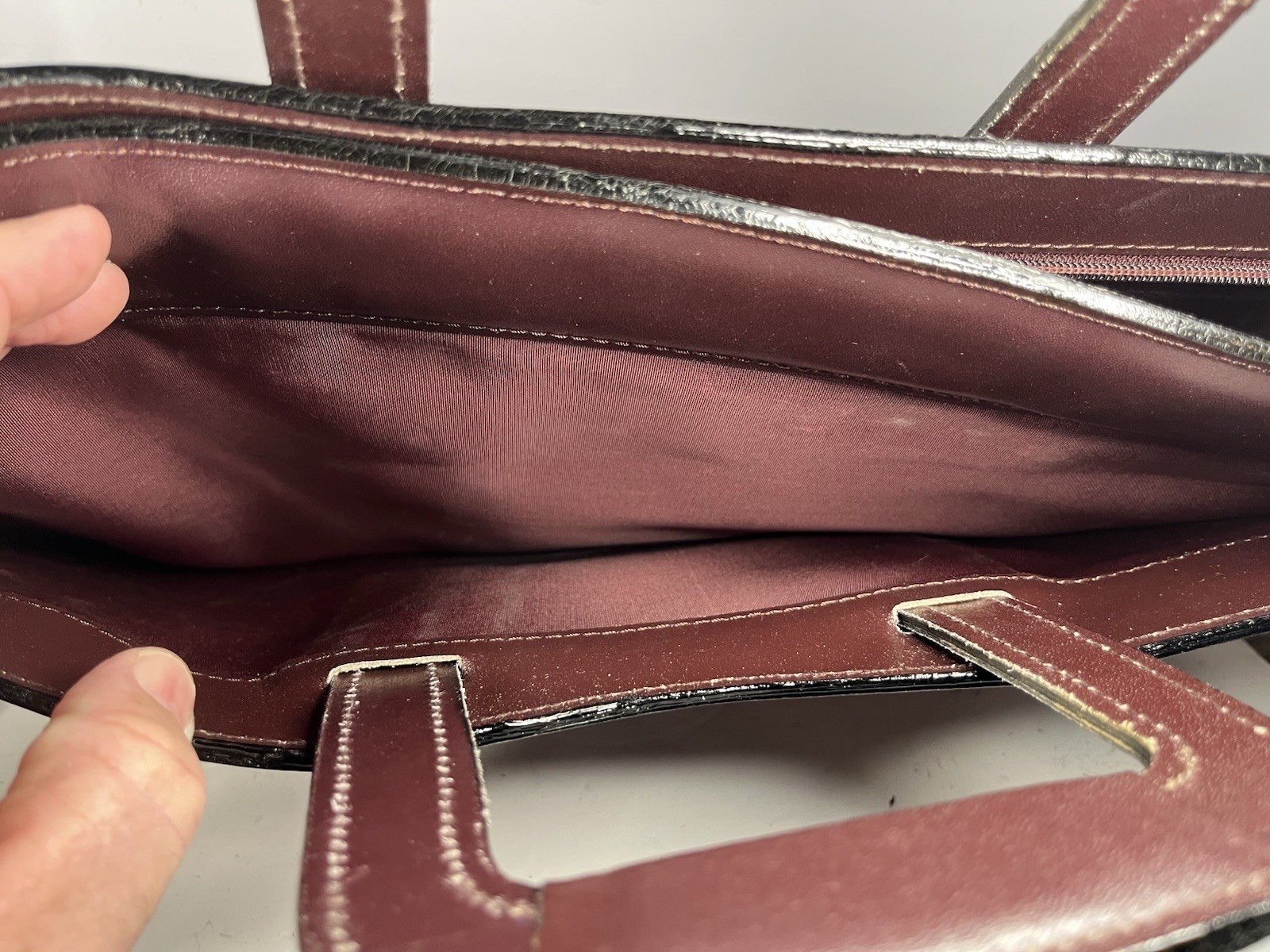 Leather Zip Around Portfolio Notebook Case Skymaster