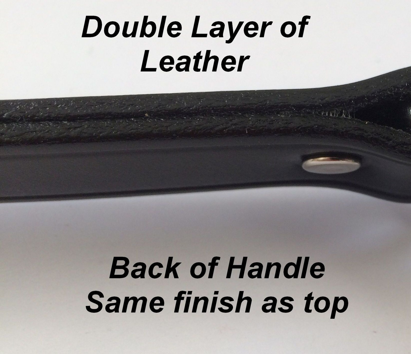 Multipurpose Sturdy Leather Replacement Handle Luggage Briefcase Instrument Case