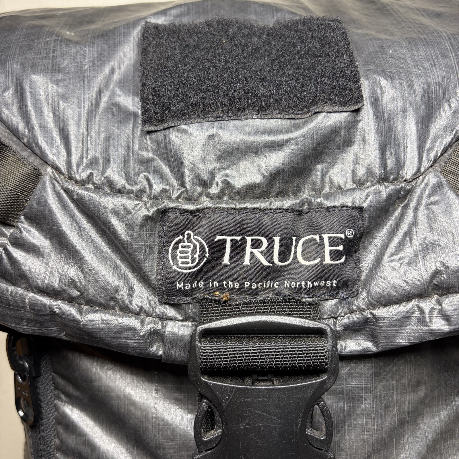 TRUCE DESIGNS M.S.B. Dark Grey XPAC 20-25L Backpack Hiking Outdoors USA Made