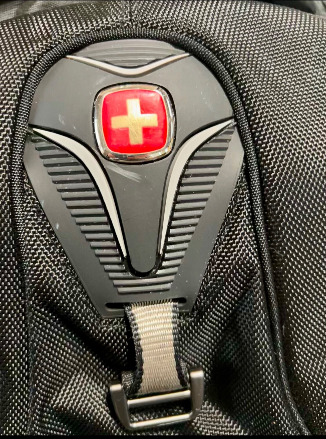 Swiss Gear Airflow ScanSmart Backpack Black Travel Laptop Bag EUC