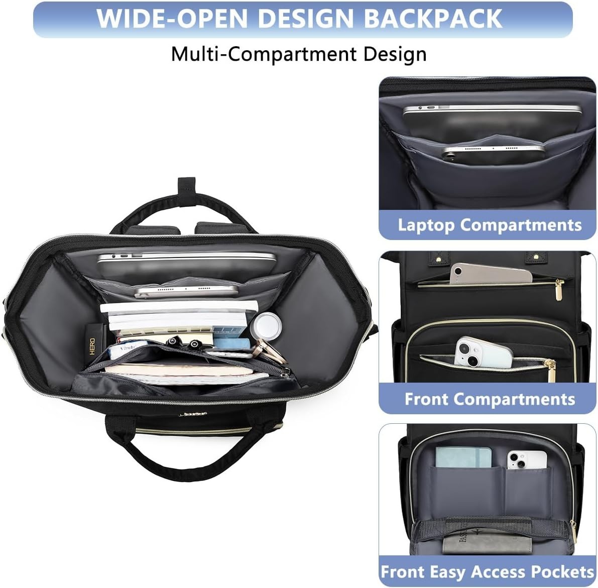 Backpack Work Business Backpacks Purse Waterproof Computer College Backpack