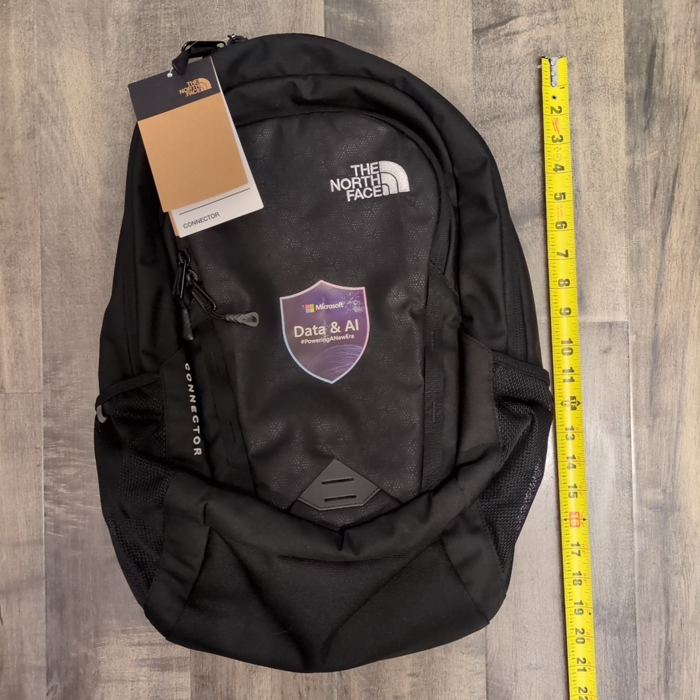 The North Face Connector Backpack – Black (NF0A3KX8)