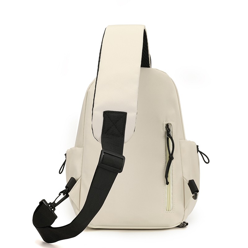 Mens Casual Single Shoulder Trendy Chest Bag Outdoor Sports Lightweight Backpack