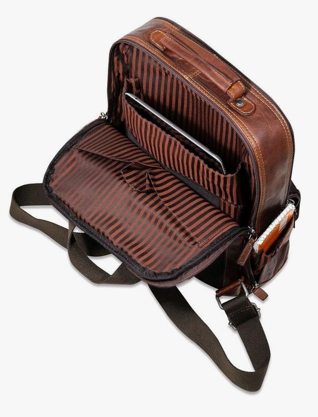 Jack Georges Voyager Collection Backpack Convertible Straps Laptop Carry-on Bag