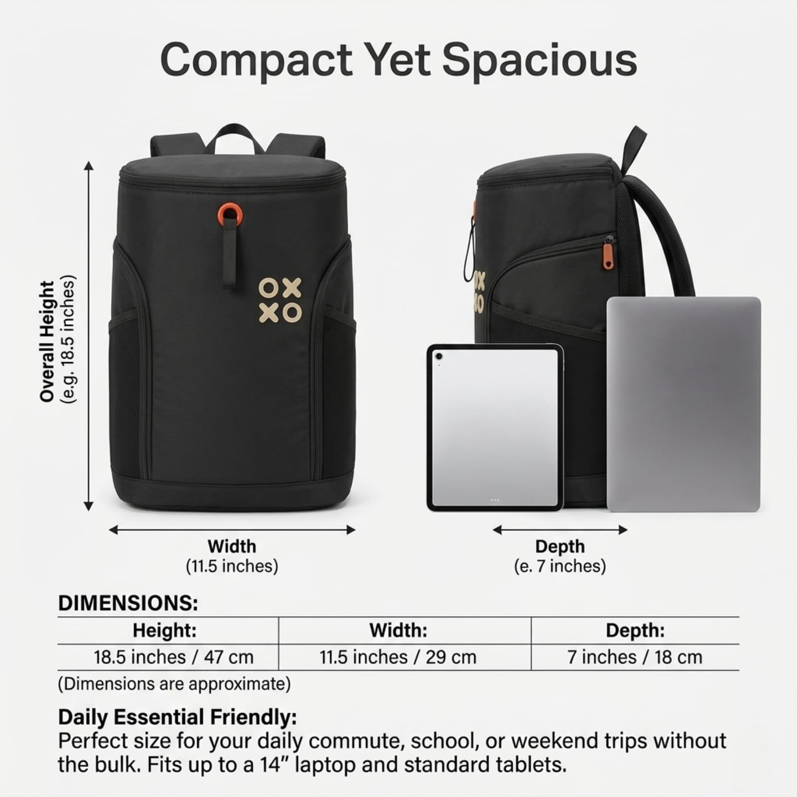 Trekker Portable Coffee Backpack, Designed for OX Grinder, Outdoor Pour Over …