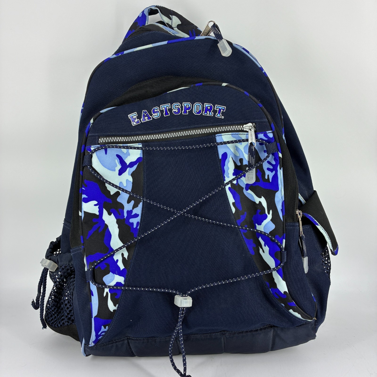 Eastsport Backpack Blue Camouflage Laptop Compartment