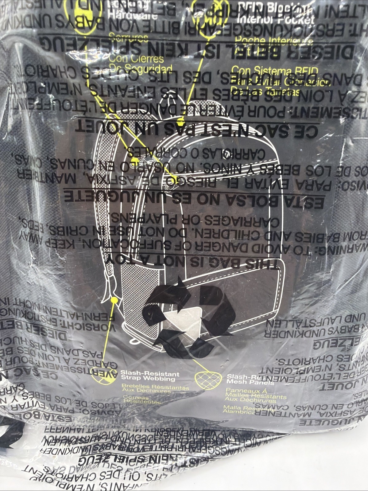 Travelon Anti-Theft Active Packable Backpack. B