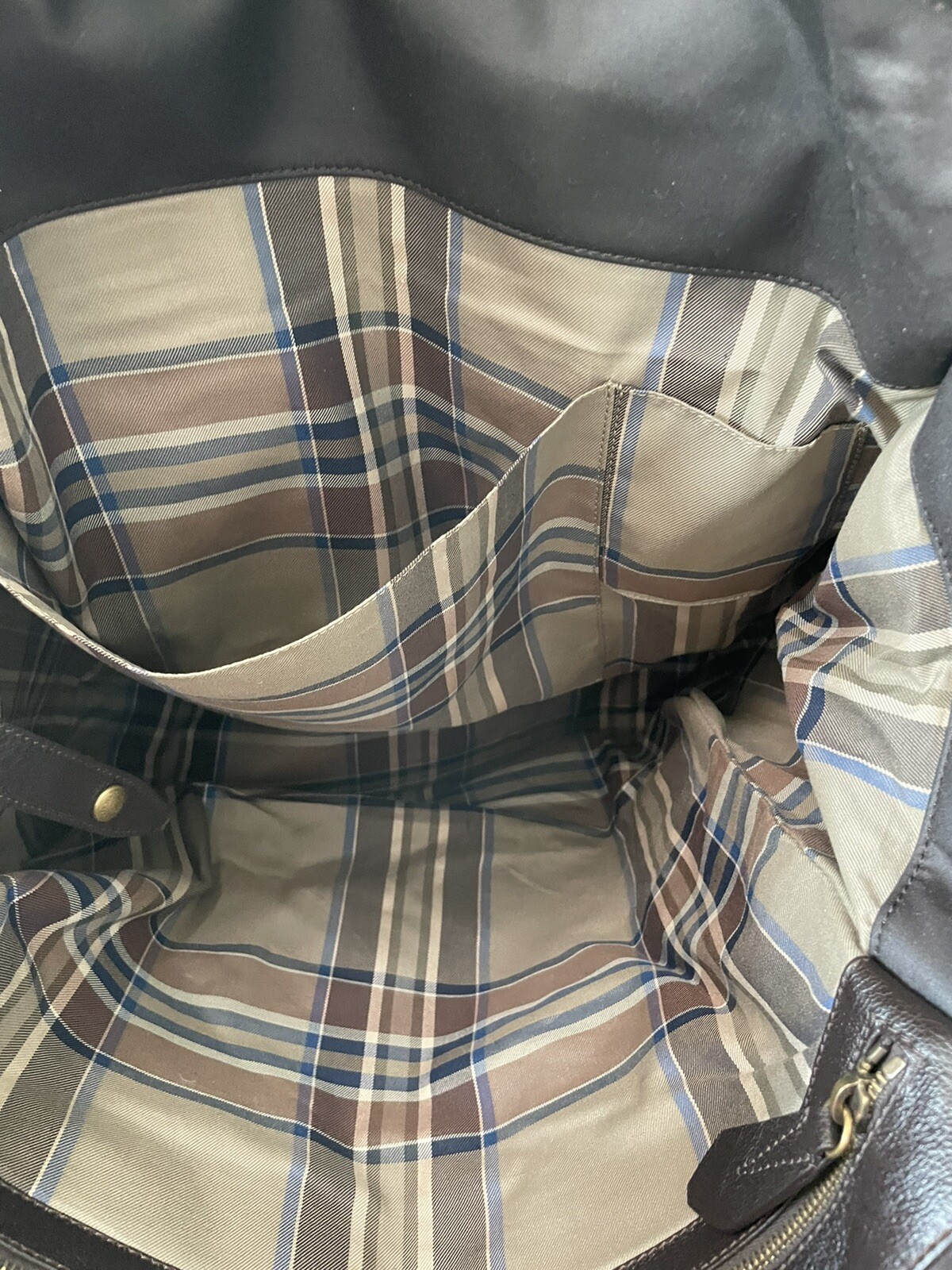New. Belstaff Dorchester Satchel/Tote Bag. Waxed Cotton and leather. Dark Olive