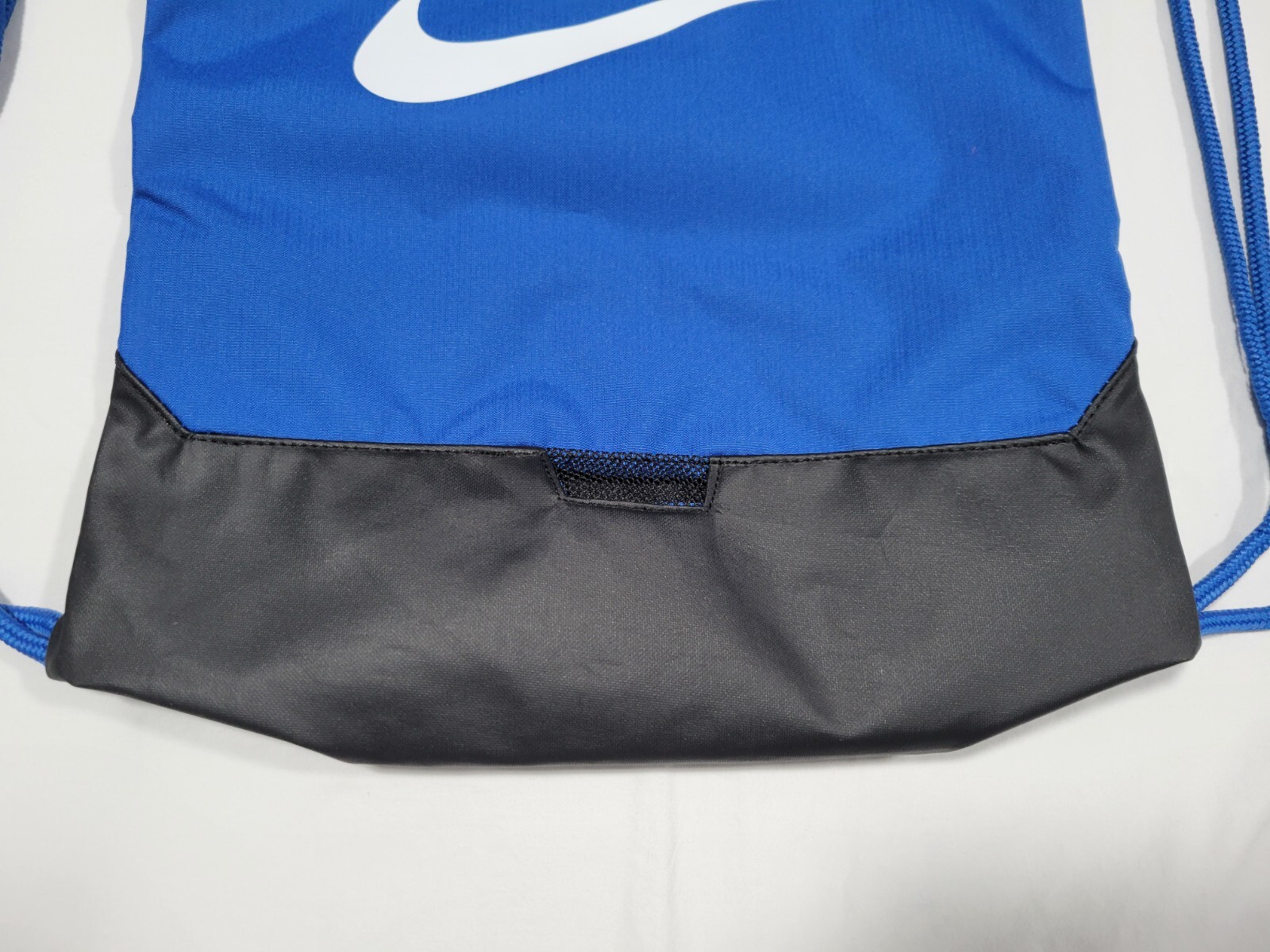Nike Brasilia Drawstring Backpack Bag Training Gym Sports walk Sack Blue Black