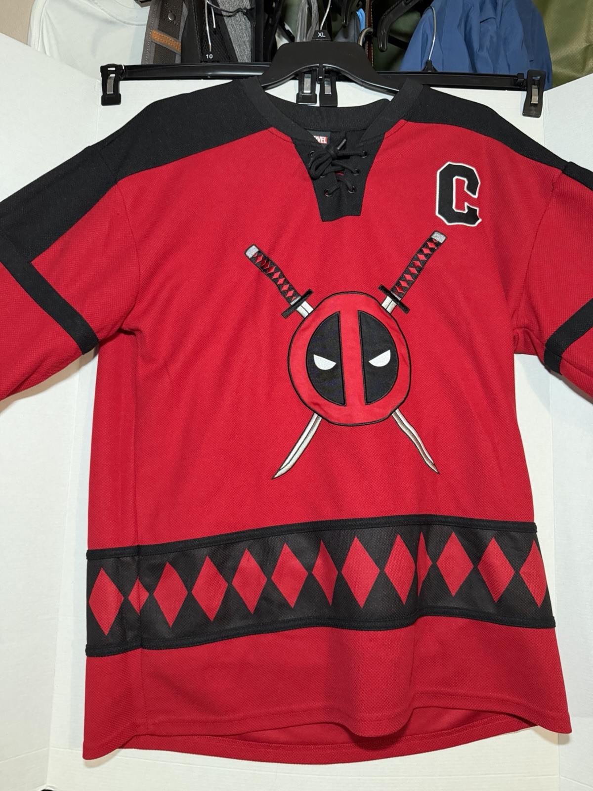 Deadpool Hockey Jersey & Fanny Pack