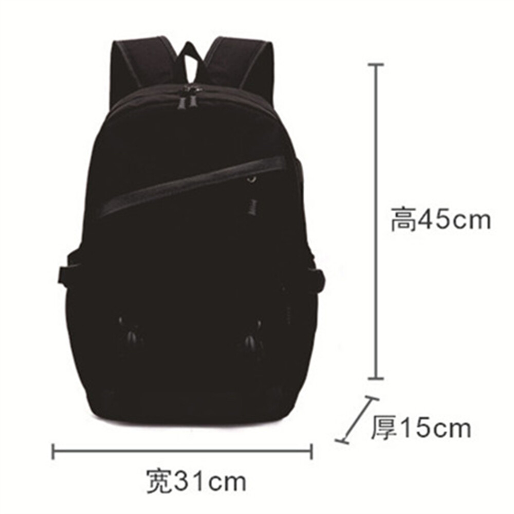 Anime Attack on Titan Men zip Backpack School bag Laptop Shoulders Bag Knapsack