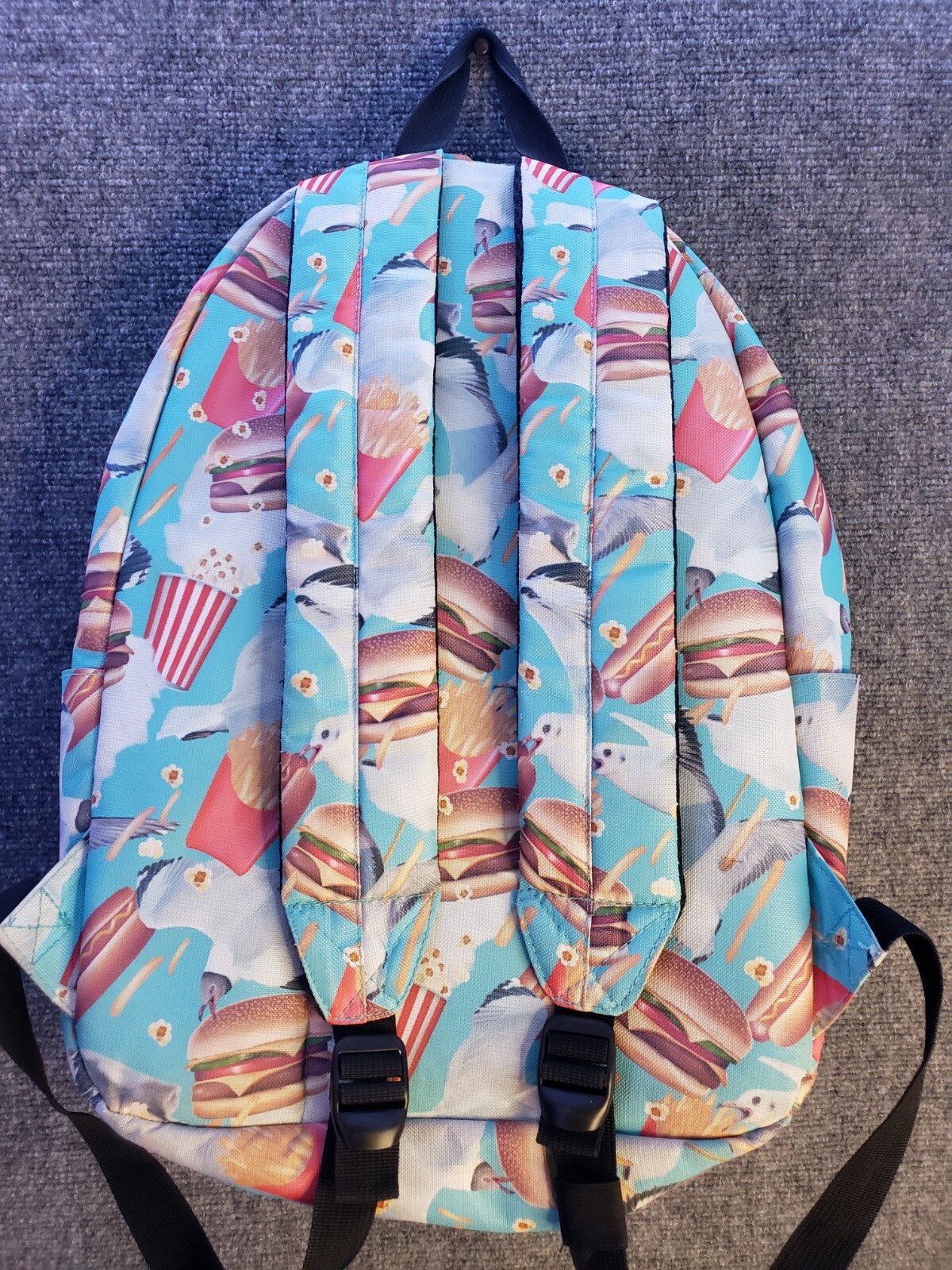 TWO LEFT FEET BACKPACK – BIRD FEED (BIG 17X12X6 INCHES