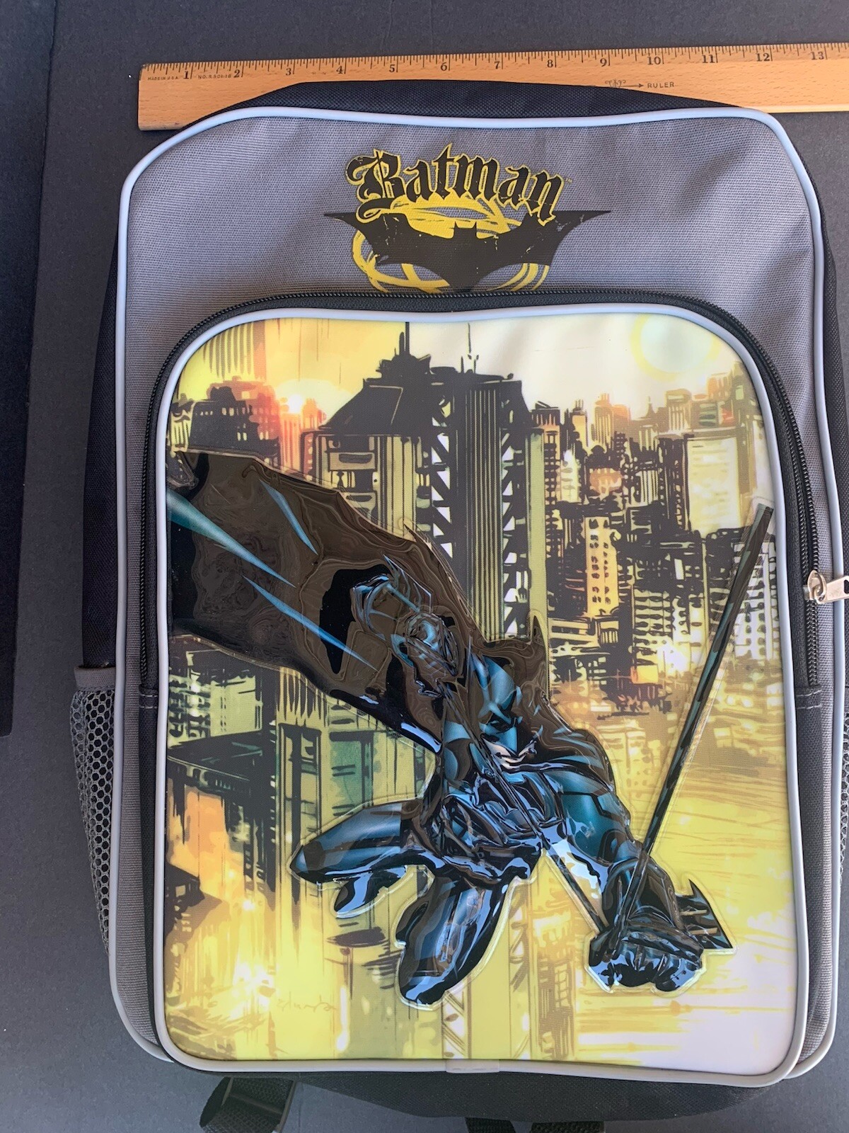 Vintage 2000’ Batman Begins Backpack Rare DC Comics Excellent Condition (SEC I)