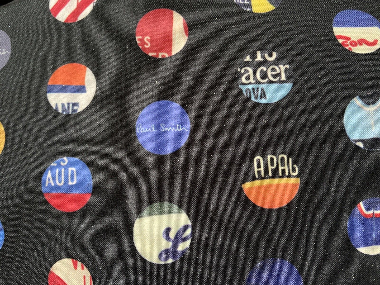 PAUL SMITH CYCLING JERSEYS SPOT PRINT FOLIO MESSENGER BAG RETAIL BNWT