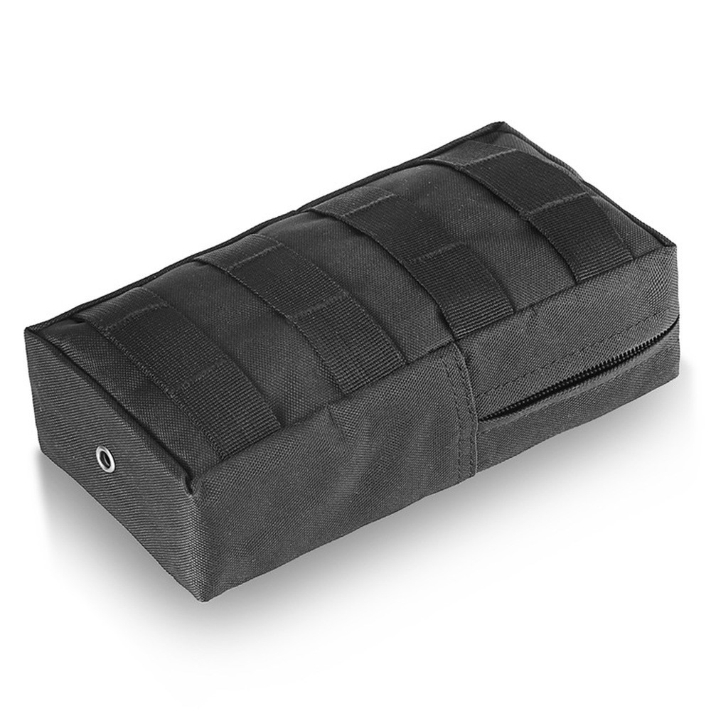 Outdoor Compact Tactical Molle EDC Tool Pouch Utility Accessory Waist Bag Black