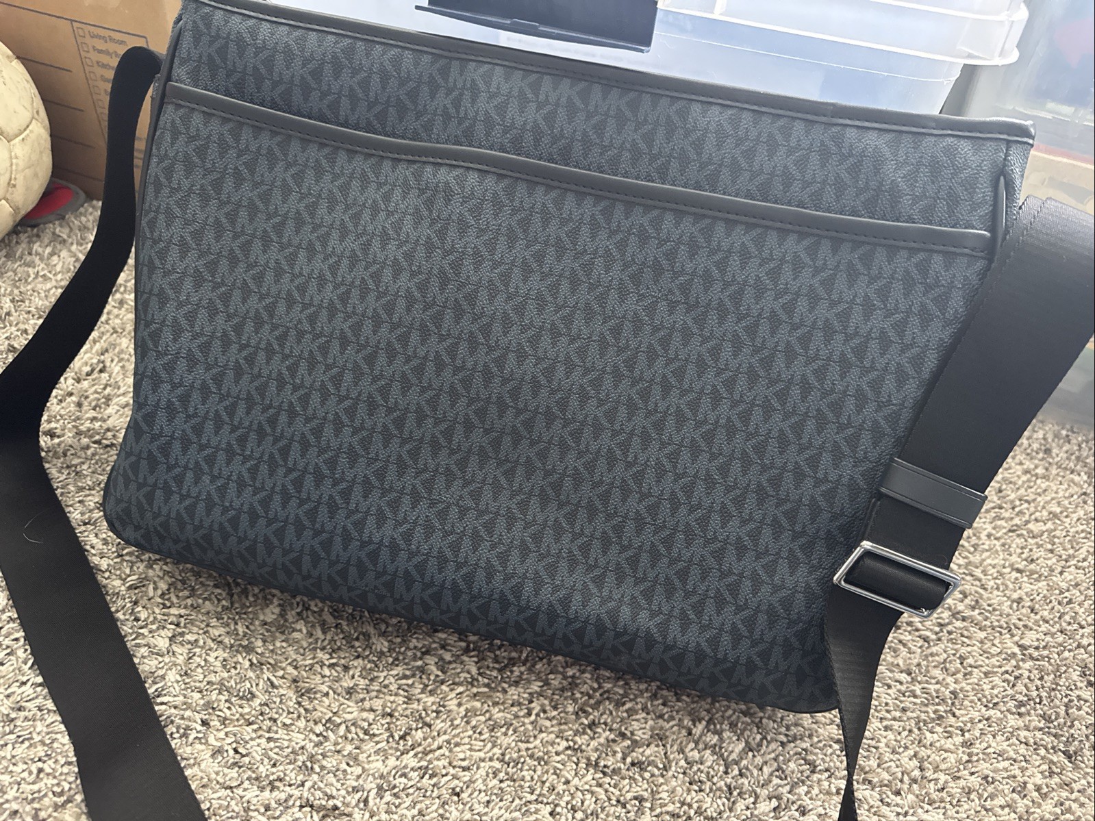 Michael Kors Cooper Utility Flap Messenger Bag (Style #37F1LCOM5B)
