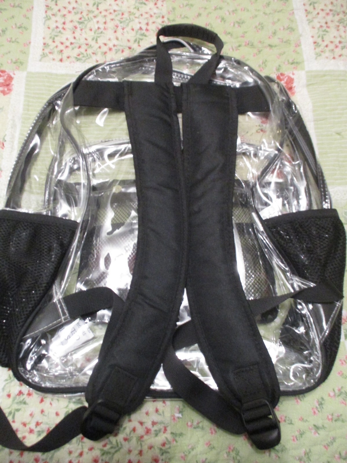 Clear Backpacks for Stadiums Festivals Games and School Full Size NWT FREE SHIP
