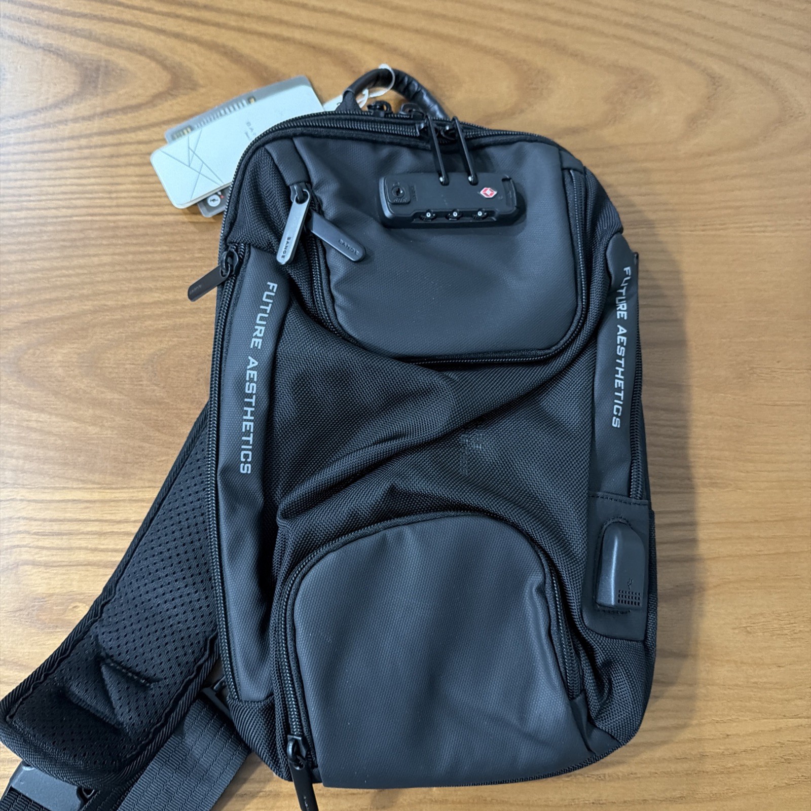 Bange Casual Business Crossbody Shoulder Mens Waterproof Travel Chest Sling Bag