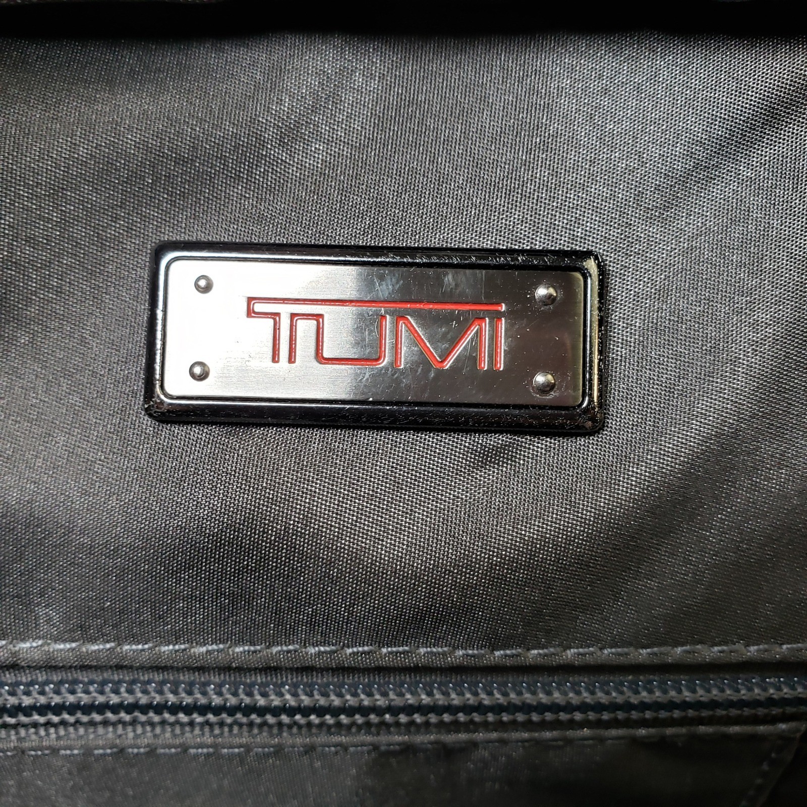 Tumi Alpha Boarding Tote Black Travel Bag Carry On Office Professional Career