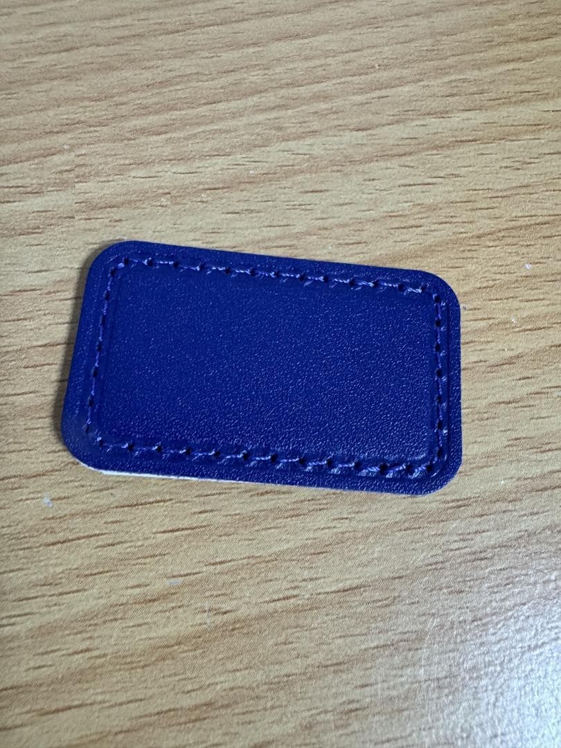 TUMI for ANA collaboration leather name patch (small) 5x3cm