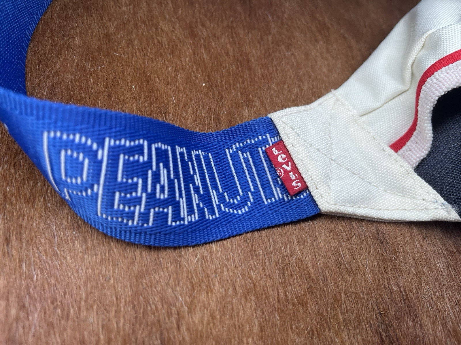 Levi’s X Peanuts Snoopy Sport 3 Pocket Retro Fanny Pack Sling Waist Bag NEW