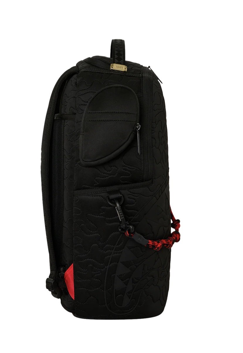 Sprayground Shark Central Kyushu Mountain Backpack❄️New Black Bookbag School Bag