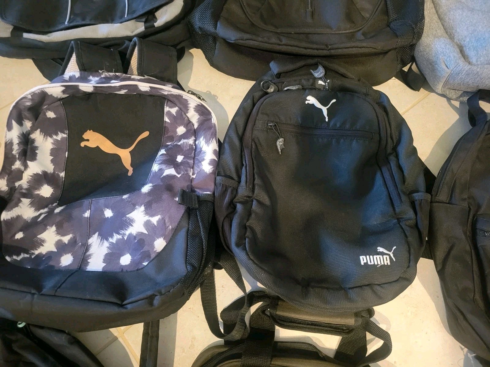 LOT 12 Mixed PUMA Eddie BAUER IGLOO Danskin PINK Jansport Backpack Bag Hike Camp