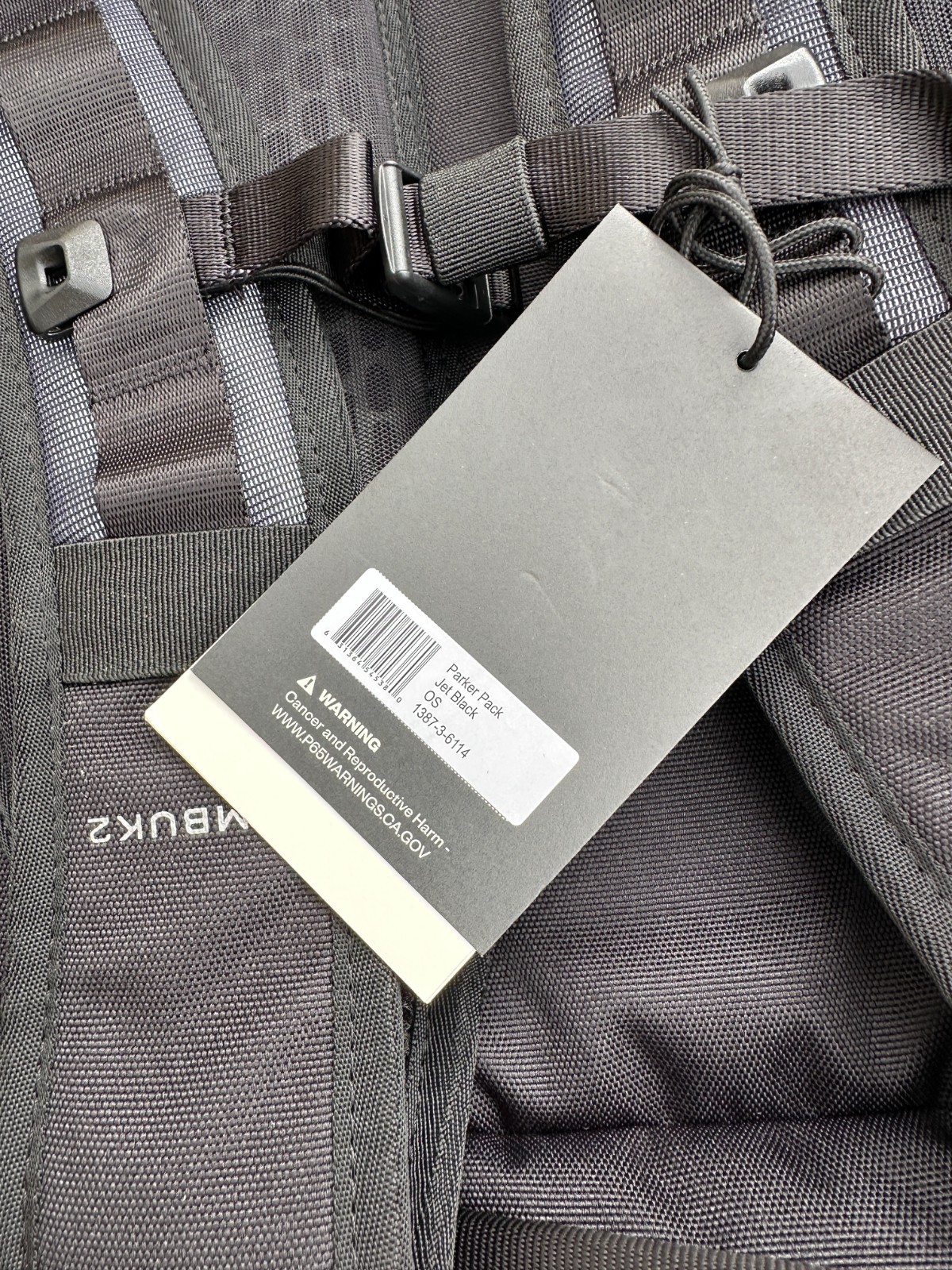 Timbuk2 Parker Commuter Expandable Backpack Jet Black – NWTS – BRANDED tinder